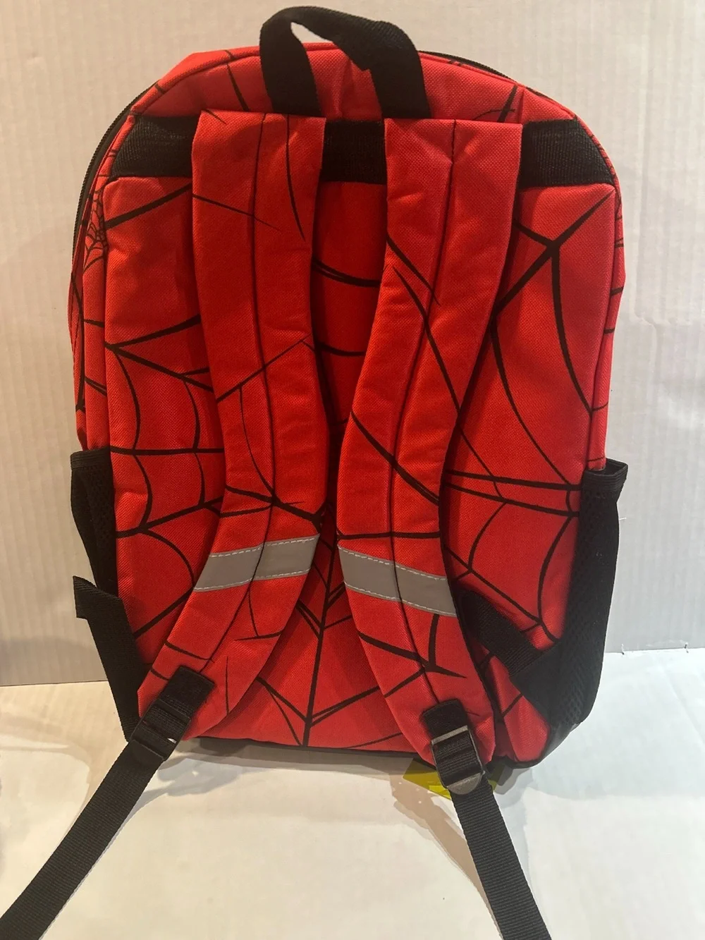 Red Spider Mask Kids Backpack - Marvel-Inspired Design